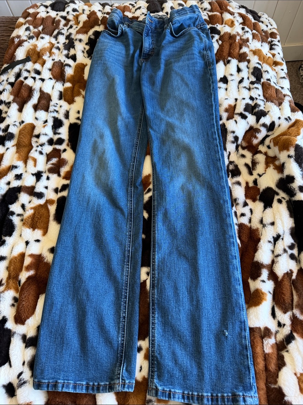 Wrangler Women Blue bootcut jeans